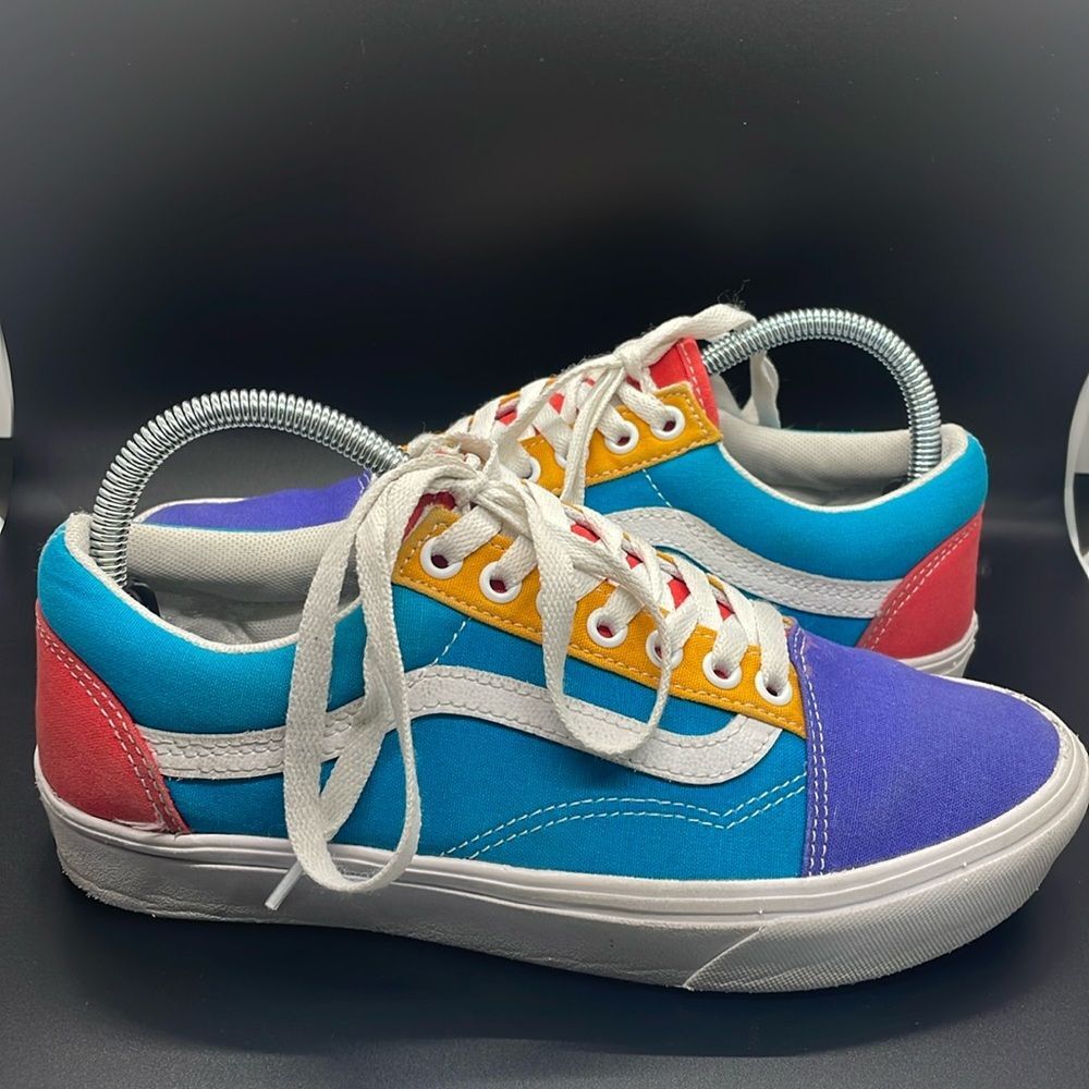 Vans Old Skool Off the Wall Color Block Womens 8.5 Mens 7
